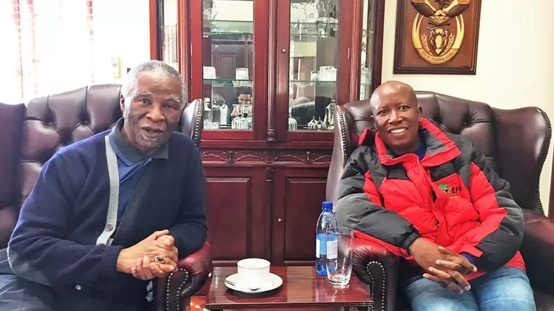 Thabo Mbeki's Political Shifts Criticized by Julius Malema